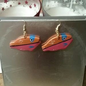 fashion fish earring